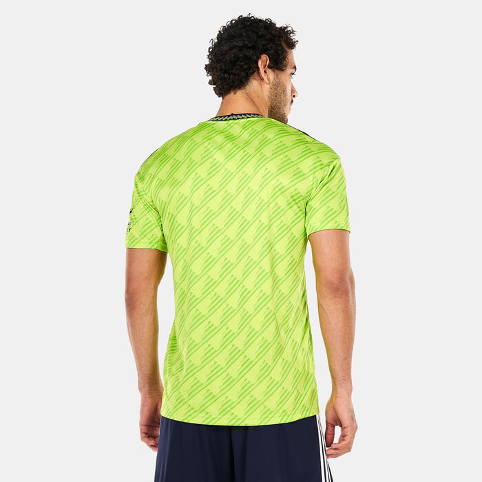 adidas Men's Manchester United Stadium Third Jersey - 2022/23 yellow adidas Men's Manchester United Stadium Third Jersey - 2022/23 yellow image number 1