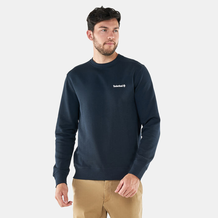 Timberland Men's Chest Logo Sweatshirt Blue image number 0