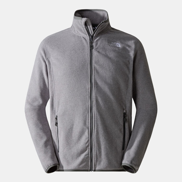 The North Face Men's 100 Glacier Full-Zip Fleece Jacket Grey image number 0