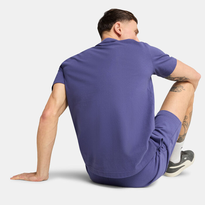 PUMA Men's Elevated T-Shirt Purple PUMA Men's Elevated T-Shirt Purple image number 1
