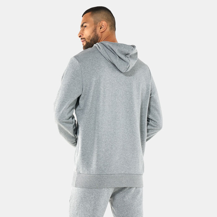 PUMA Men's Classics Logo Hoodie Grey image number 1