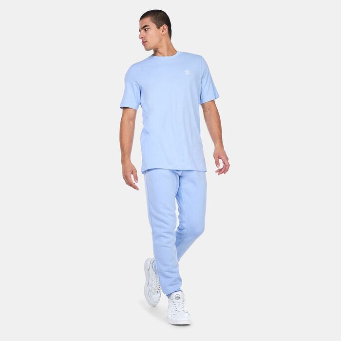 adidas Originals Men's Trefoil Essentials Pants Blue adidas Originals Men's Trefoil Essentials Pants Blue image number 4