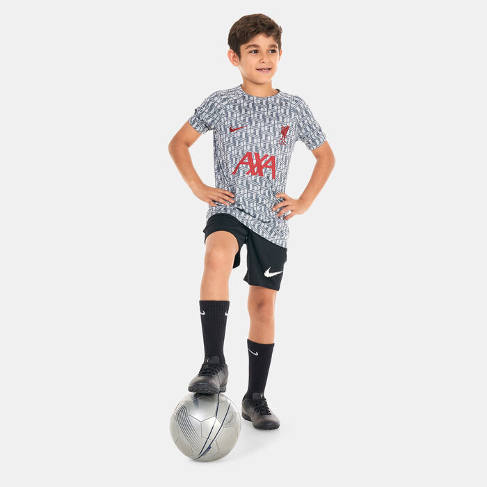 Nike Kids' Liverpool F.C. Dri-FIT Football T-Shirt Black Nike Kids' Liverpool F.C. Dri-FIT Football T-Shirt Black image number 2