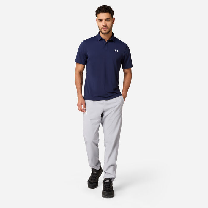 Under Armour Men's Tee To Green Golf Polo Shirt Blue image number 2