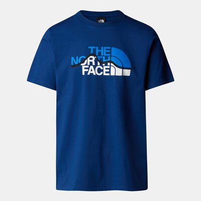 The North Face Men’s Mountain Line T-Shirt Blue