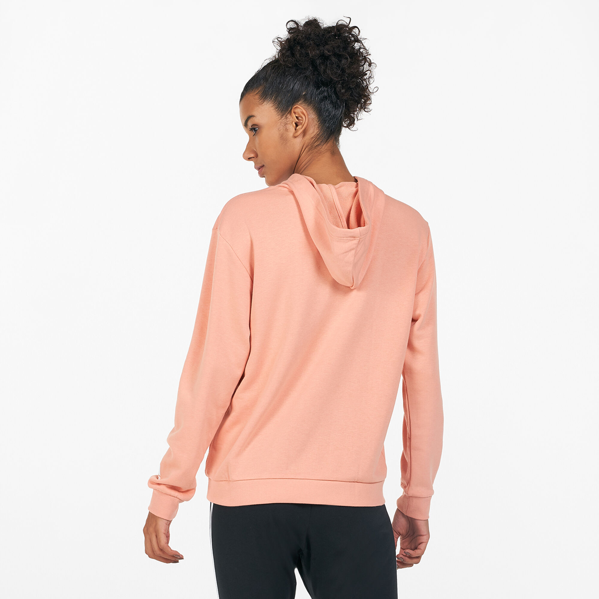 Women s Brand Love Slanted Logo Relaxed Hoodie