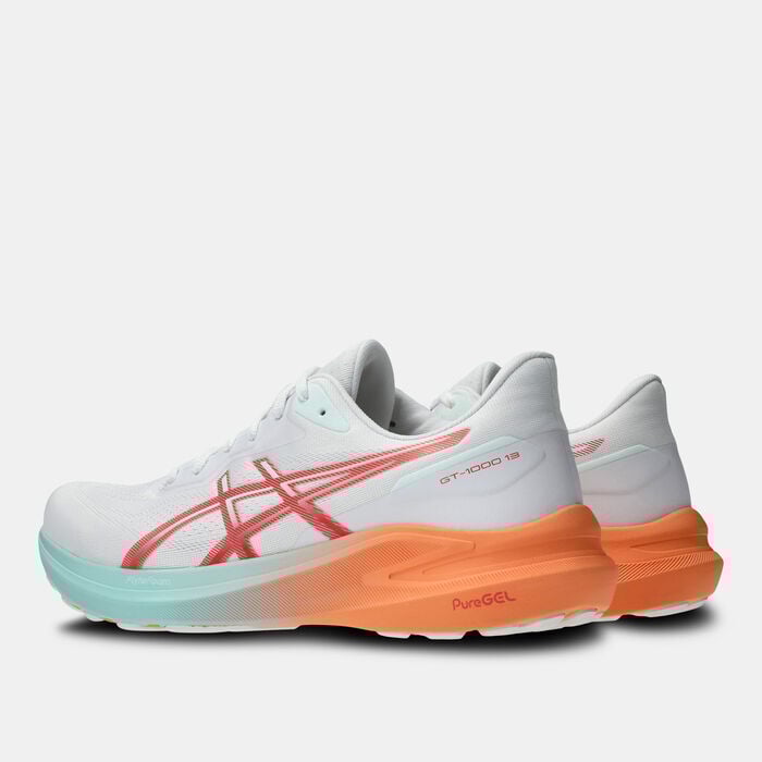 ASICS Men's GT-1000 13 Running Shoes White ASICS Men's GT-1000 13 Running Shoes White image number 2