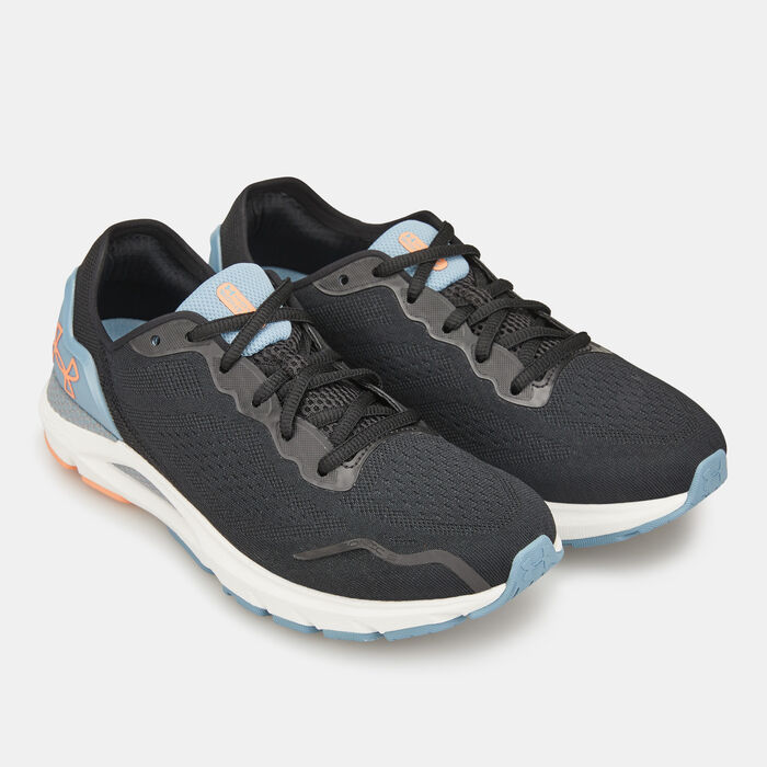 Under Armour Women's UA HOVR Sonic 6 Running Shoes Black Under Armour Women's UA HOVR Sonic 6 Running Shoes Black image number 2