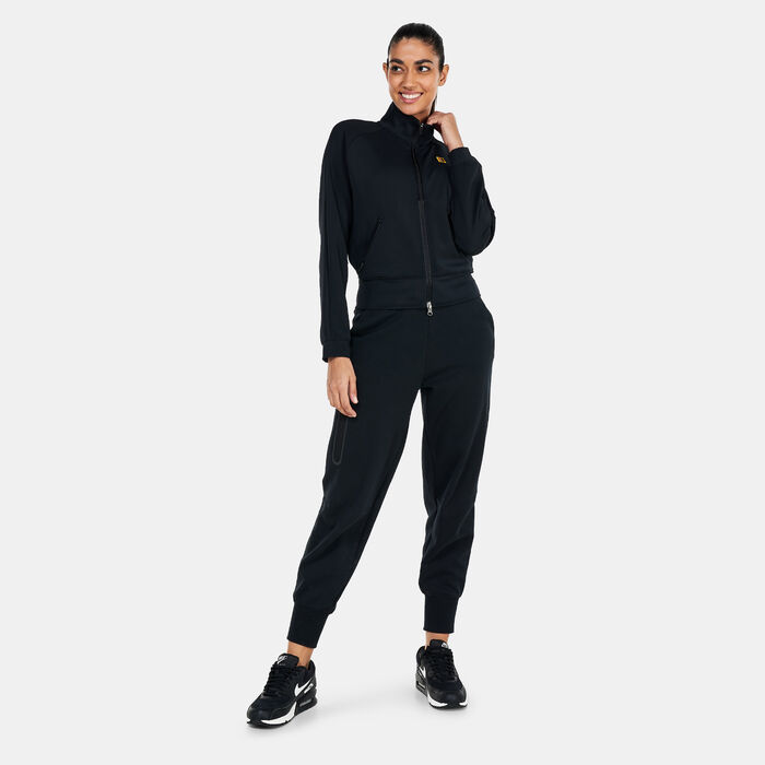 Nike Women's Court Dri-FIT Heritage Full Zip Jacket Black image number 2