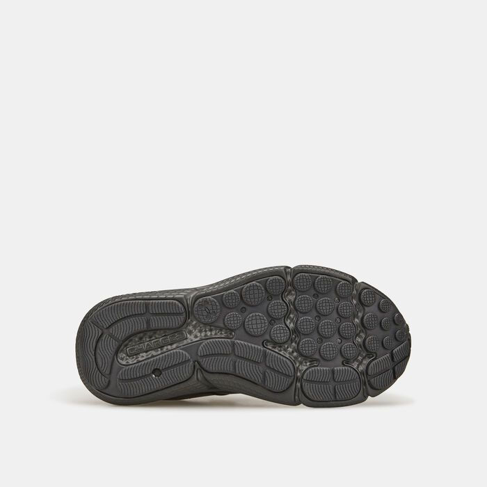 Under Armour Kids' UA Assert 10 AC Uniform Synthetic Running Shoe (Younder Kids) Black image number 4