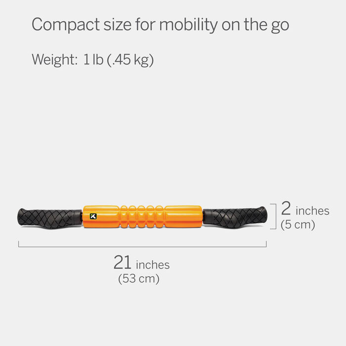 TriggerPoint GRID STK® Foam Roller Orange TriggerPoint GRID STK® Foam Roller Orange image number 1