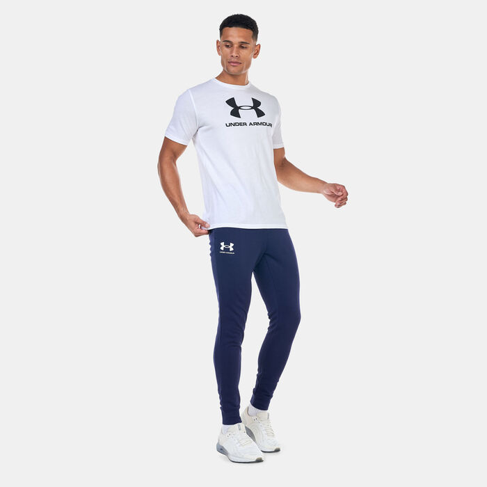 Under Armour Men's UA Rival Joggers Blue Under Armour Men's UA Rival Joggers Blue image number 2