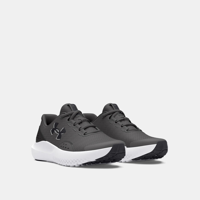 Under Armour Kids' Surge 4 Running Shoes Grey image number 2