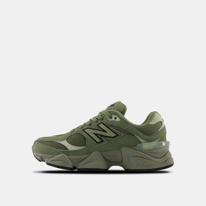 New Balance Kids' 9060 Shoes Green New Balance Kids' 9060 Shoes Green image number 2