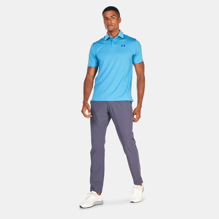 Under Armour Men's UA Tee To Green Printed Polo Shirt Blue image number 2