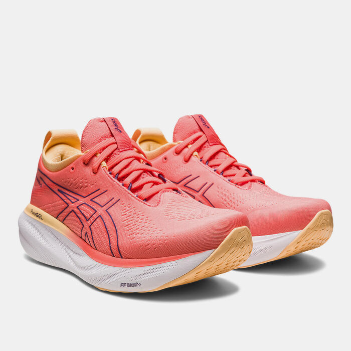 ASICS Women's GEL-NIMBUS 25 Shoe Red ASICS Women's GEL-NIMBUS 25 Shoe Red image number 1