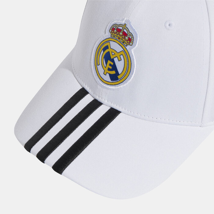 adidas Real Madrid Home Baseball Cap White adidas Real Madrid Home Baseball Cap White image number 1