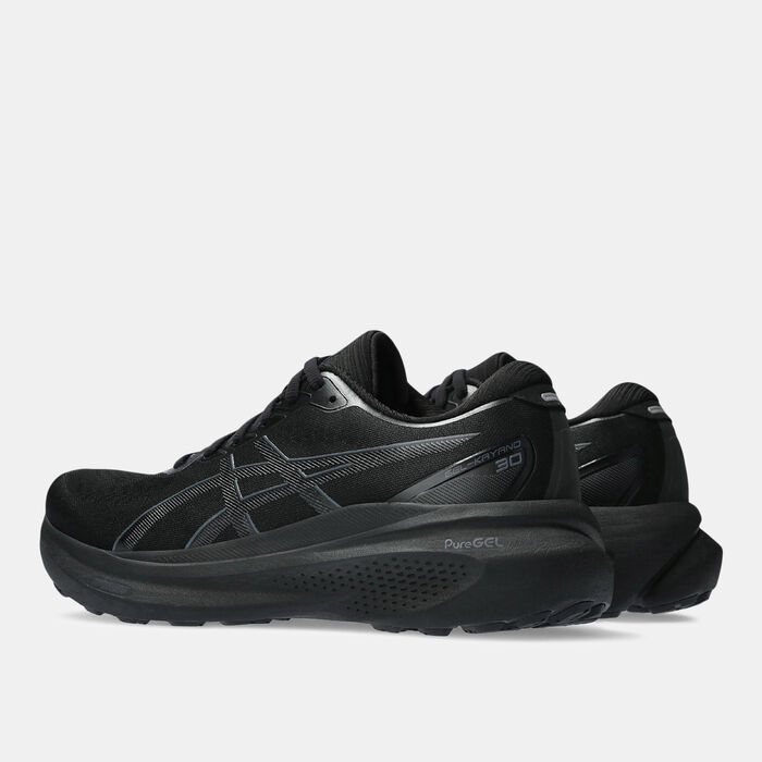 ASICS Men's GEL-KAYANO 30 Wide Running Shoes Black image number 2