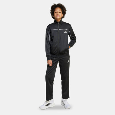 adidas Kids' Colour Pop Tracksuit Black adidas Kids' Colour Pop Tracksuit Black