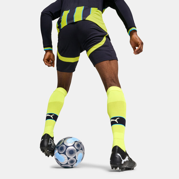 PUMA Men's Manchester City 24/25 Home Replica Football Shorts Blue PUMA Men's Manchester City 24/25 Home Replica Football Shorts Blue image number 1