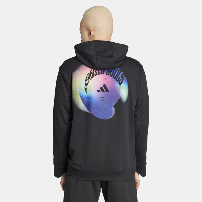 adidas Men's Yoga Training Hoodie Black adidas Men's Yoga Training Hoodie Black image number 1