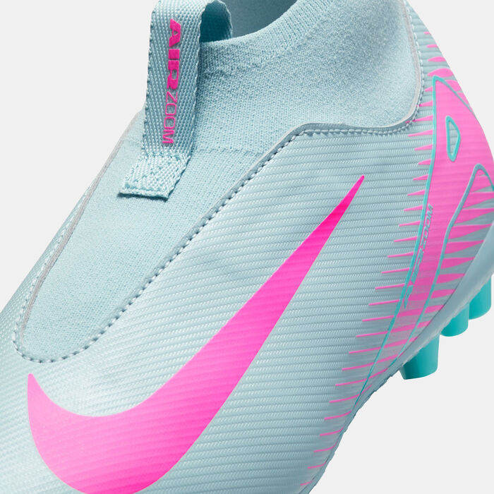 Nike Kids' Mercurial Superfly 10 Academy Artificial Grass Football Shoes Green Nike Kids' Mercurial Superfly 10 Academy Artificial Grass Football Shoes Green image number 4