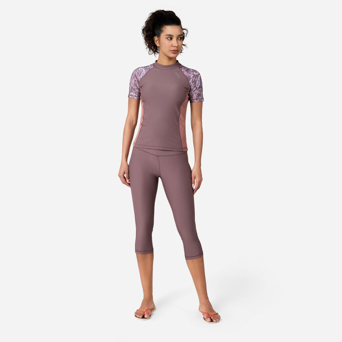 COEGA Women's 3/4 Swimming Leggings Blue COEGA Women's 3/4 Swimming Leggings Blue image number 2