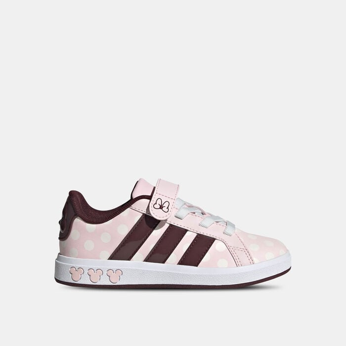 adidas Kids' Disney Minnie Mouse Grand Court Shoes Pink adidas Kids' Disney Minnie Mouse Grand Court Shoes Pink image number 0