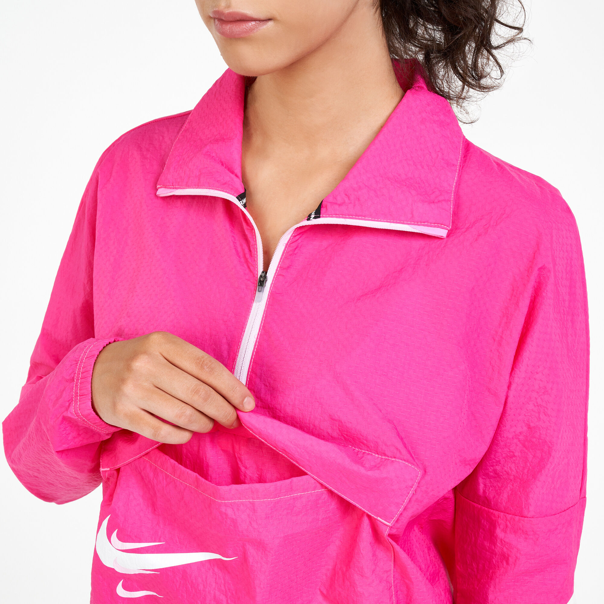 Nike running jacket 2025 pink