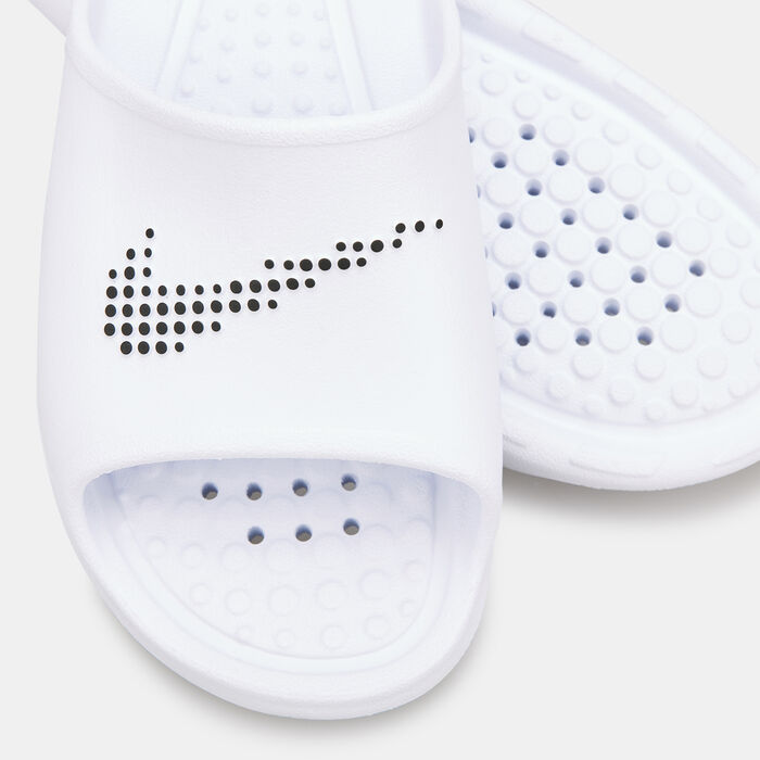 Nike Men's Victori One Shower Slide White Nike Men's Victori One Shower Slide White image number 2