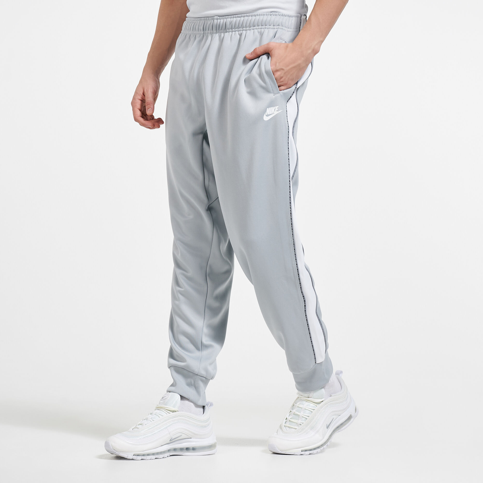 Nike sweatpants top with elastic ankles