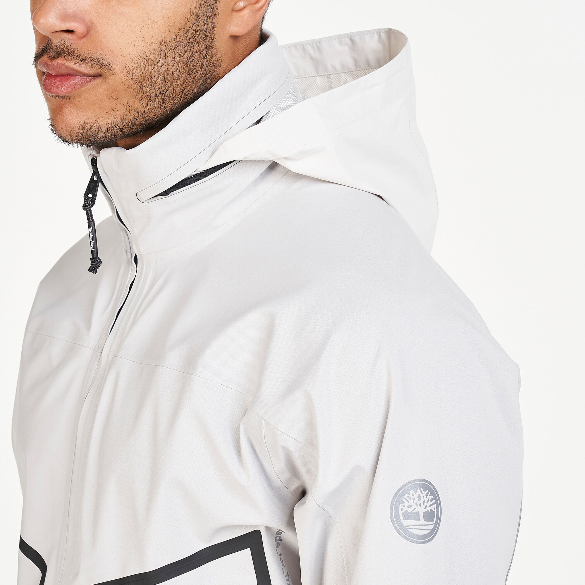 White timberland jacket top