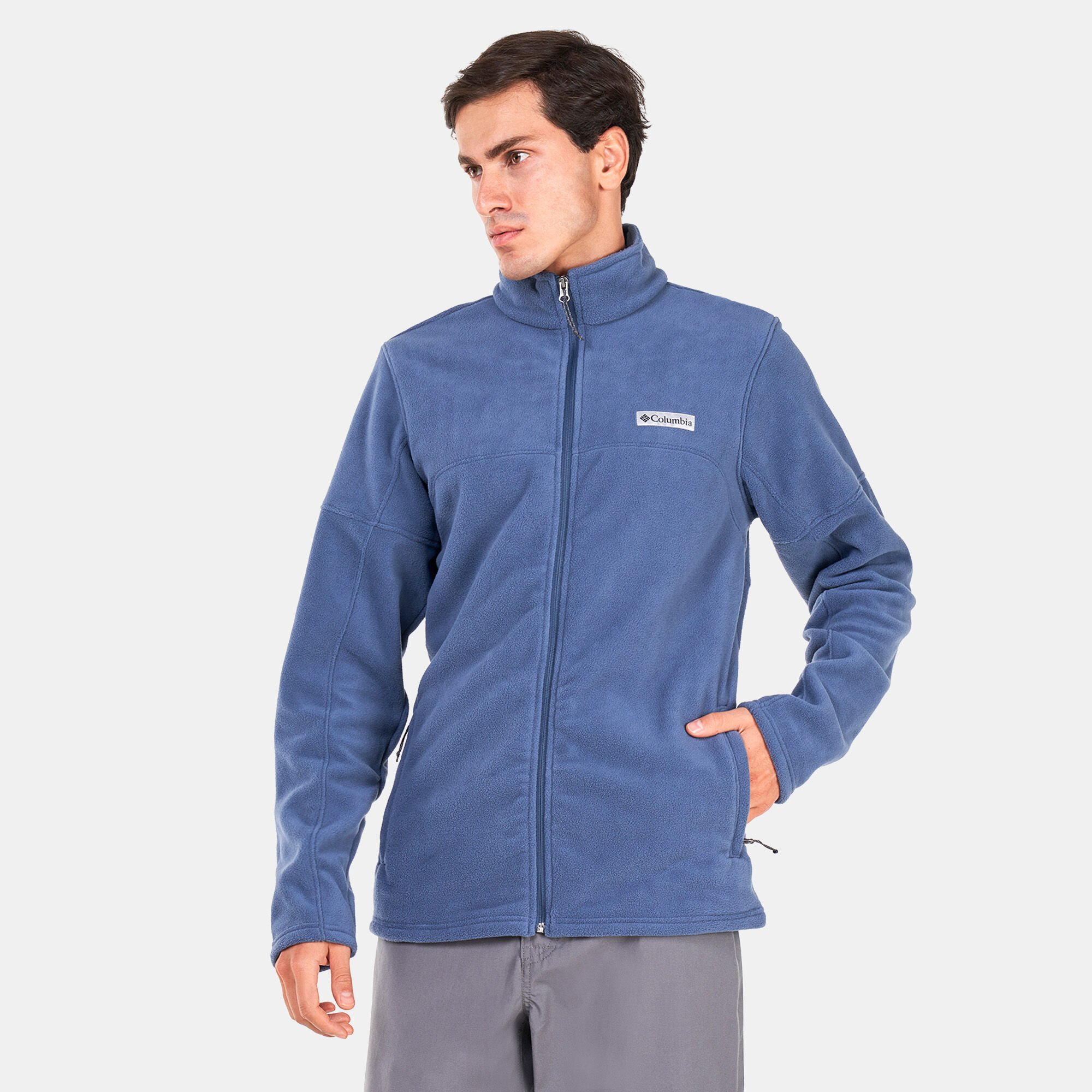 Buy Columbia Men s Basin Trail III Full Zip Jacket Blue in KSA SSS