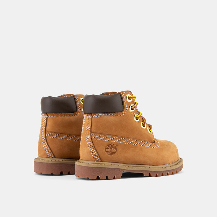 Timberland Kids' Premium 6-Inch Waterproof Boots Green image number 2