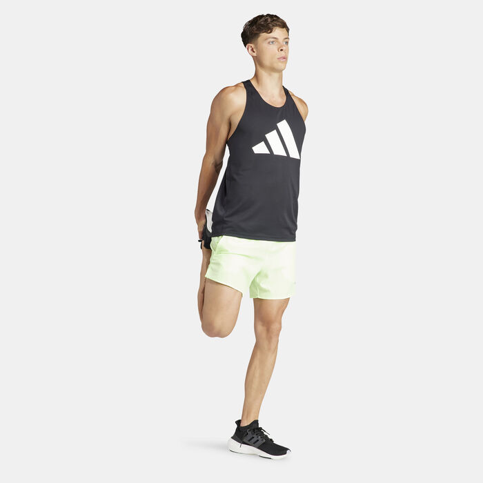 adidas Men's Run It Tank Top Black adidas Men's Run It Tank Top Black image number 2