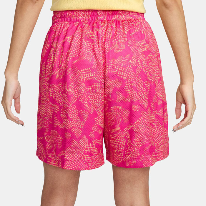 Nike Women's Swoosh Fly Dri-FIT Basketball Shorts Pink Nike Women's Swoosh Fly Dri-FIT Basketball Shorts Pink image number 1