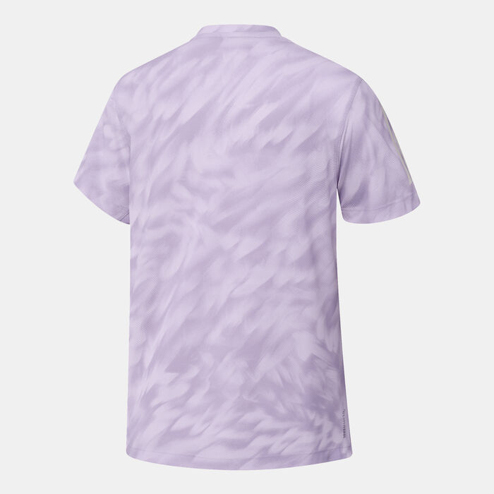 adidas Women's Own the Run T-Shirt Purple adidas Women's Own the Run T-Shirt Purple image number 1
