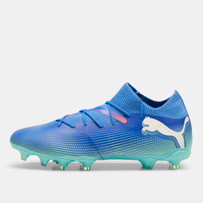 PUMA Men's FUTURE 7 MATCH Firm Ground /Artificial Ground Football Shoes White