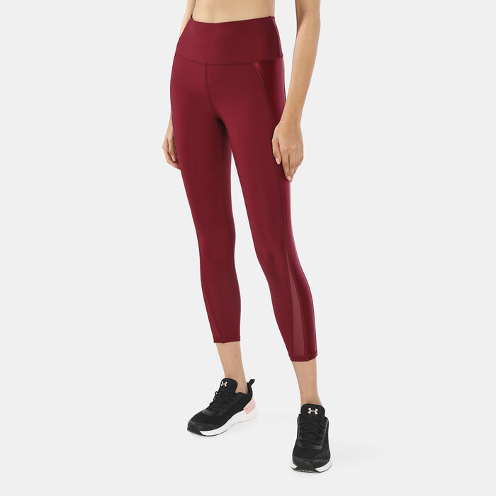 Women's HeatGear® Armour Ankle Leggings Women's HeatGear® Armour Ankle Leggings image number 0