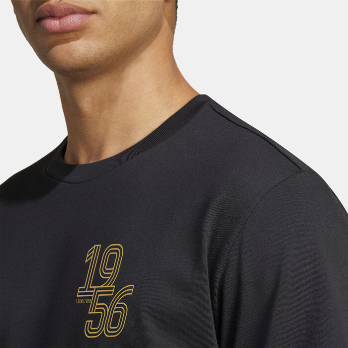 adidas Men's Real Madrid T-Shirt Black adidas Men's Real Madrid T-Shirt Black image number 4