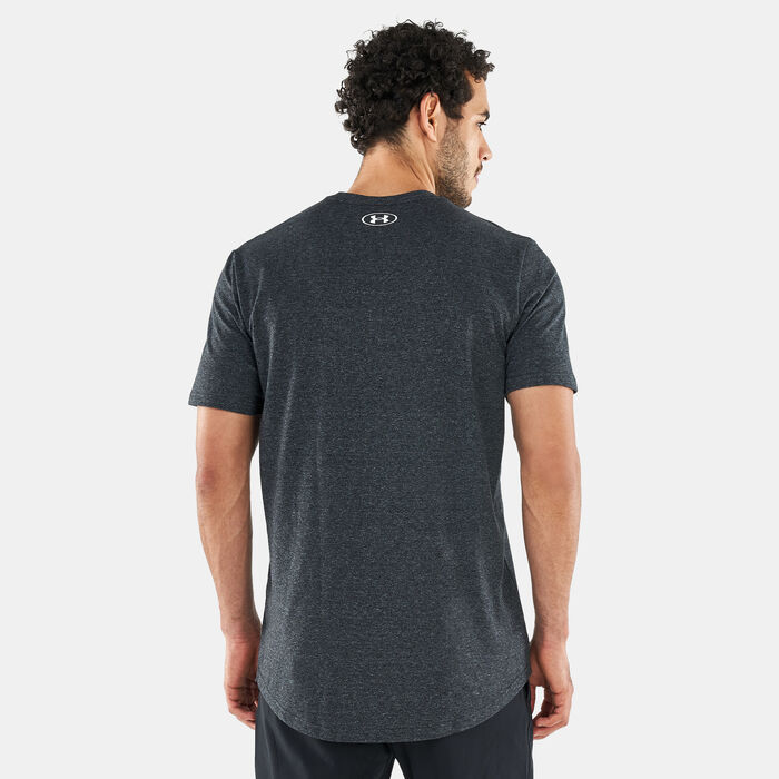 Under Armour Men's UA Project Rock Outlaw T-Shirt Black Under Armour Men's UA Project Rock Outlaw T-Shirt Black image number 1