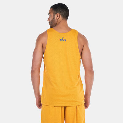 adidas Men's Select Summer Camp Basketball Jersey Orange