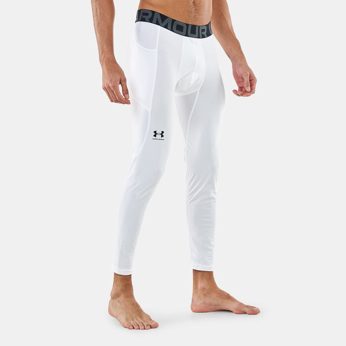 Under Armour Men's HeatGear® Armour Tights White image number 0