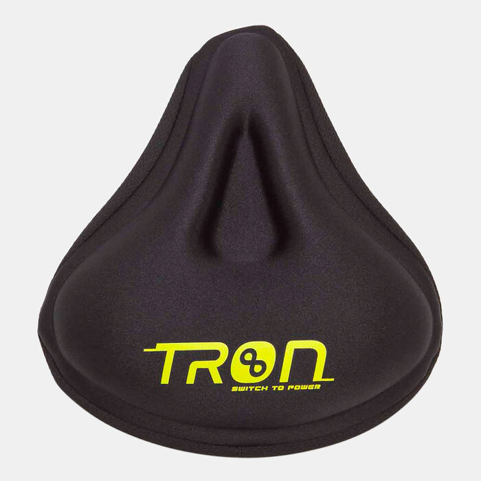 TRON Gel Lycra Foam Saddle Cover (25x24cm) Multi-Color image number 1