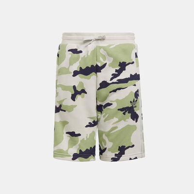 adidas Originals Kids' Camo Shorts Green