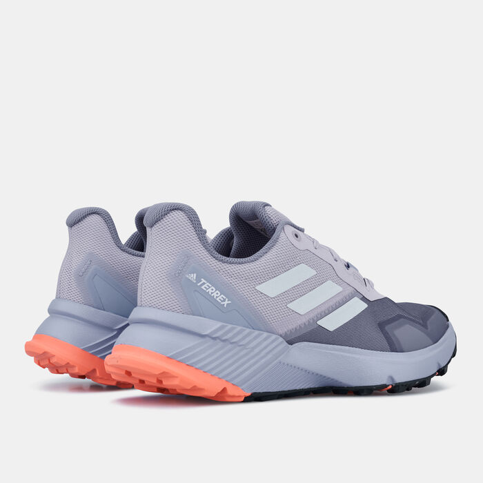 adidas Women's Terrex Soulstride Trail Running Shoe Blue adidas Women's Terrex Soulstride Trail Running Shoe Blue image number 2