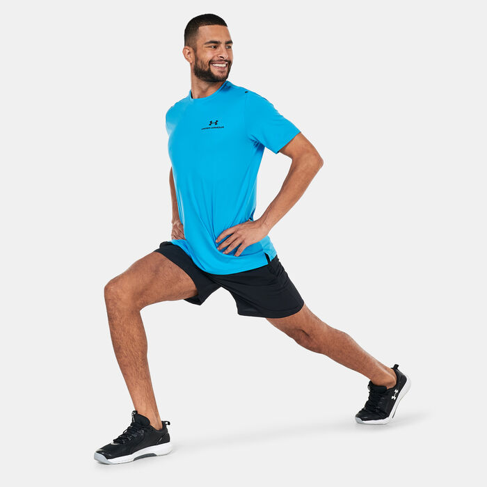 Under Armour Men's UA RUSH™ Energy T-Shirt Blue Under Armour Men's UA RUSH™ Energy T-Shirt Blue image number 2