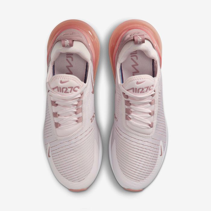 Nike Women's Air Max 270 Shoes Pink Nike Women's Air Max 270 Shoes Pink image number 3