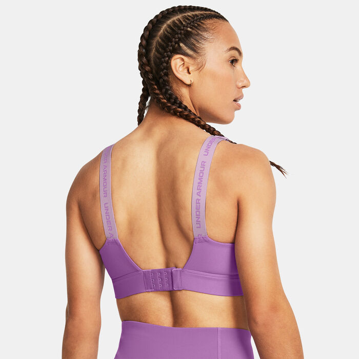 Under Armour Women's Infinity High-Support 2.0 Training Sports Bra Bra Purple image number 1