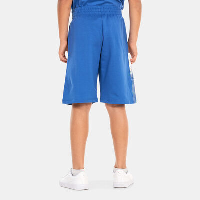 EA7 Emporio Armani Kids' 7 Lines Shorts Blue